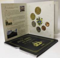 (2009, 6м) Набор монет Остров Питкерн 2009 год "Мятеж на Баунти"  Буклет